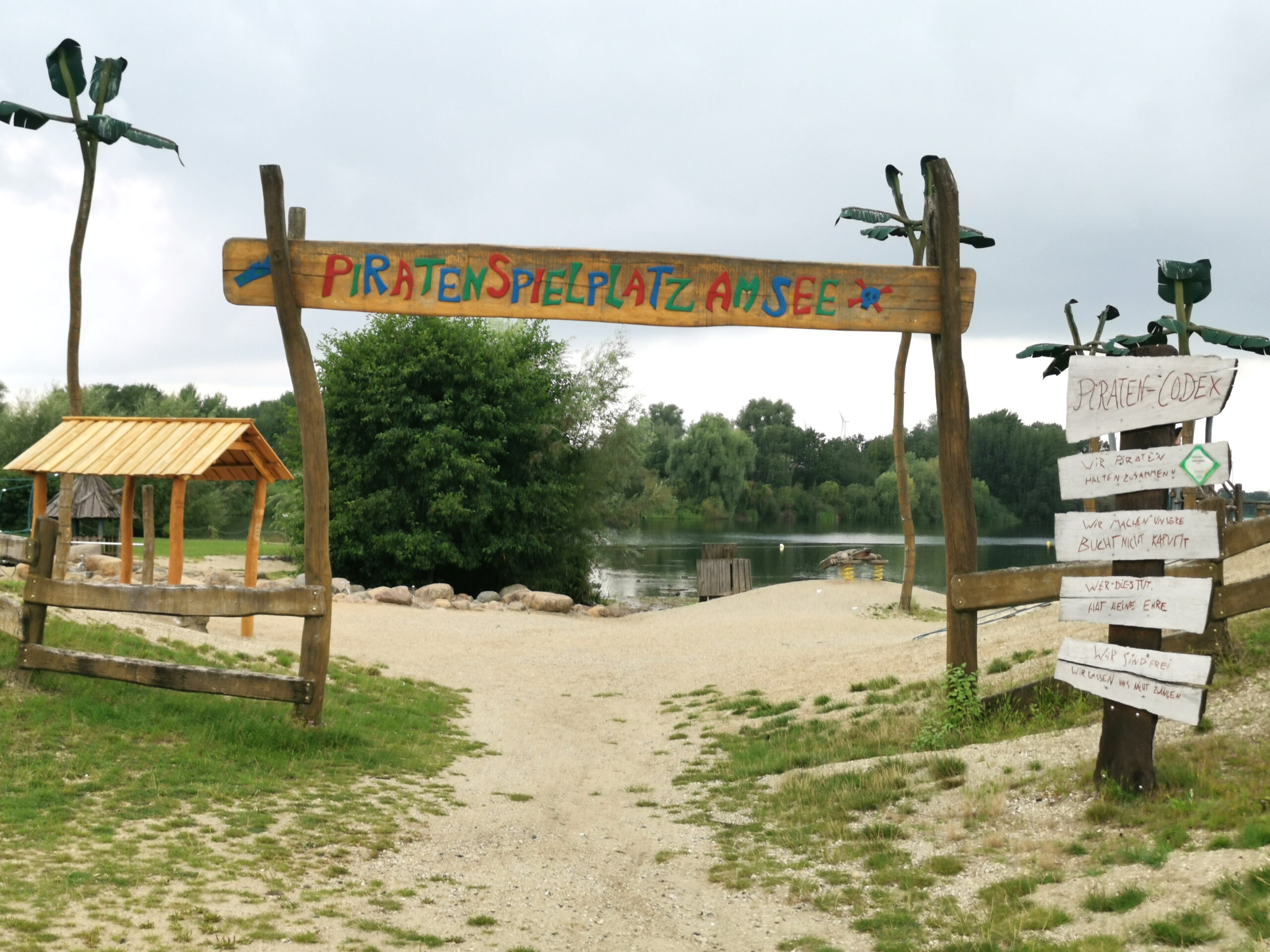 Piratenspielplatz am Salzgittersee